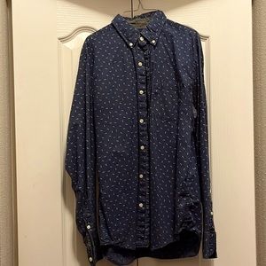 Men’s J crew button up shirt